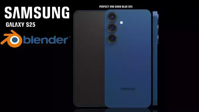 SAMSUNG GALAXY S25 3D model