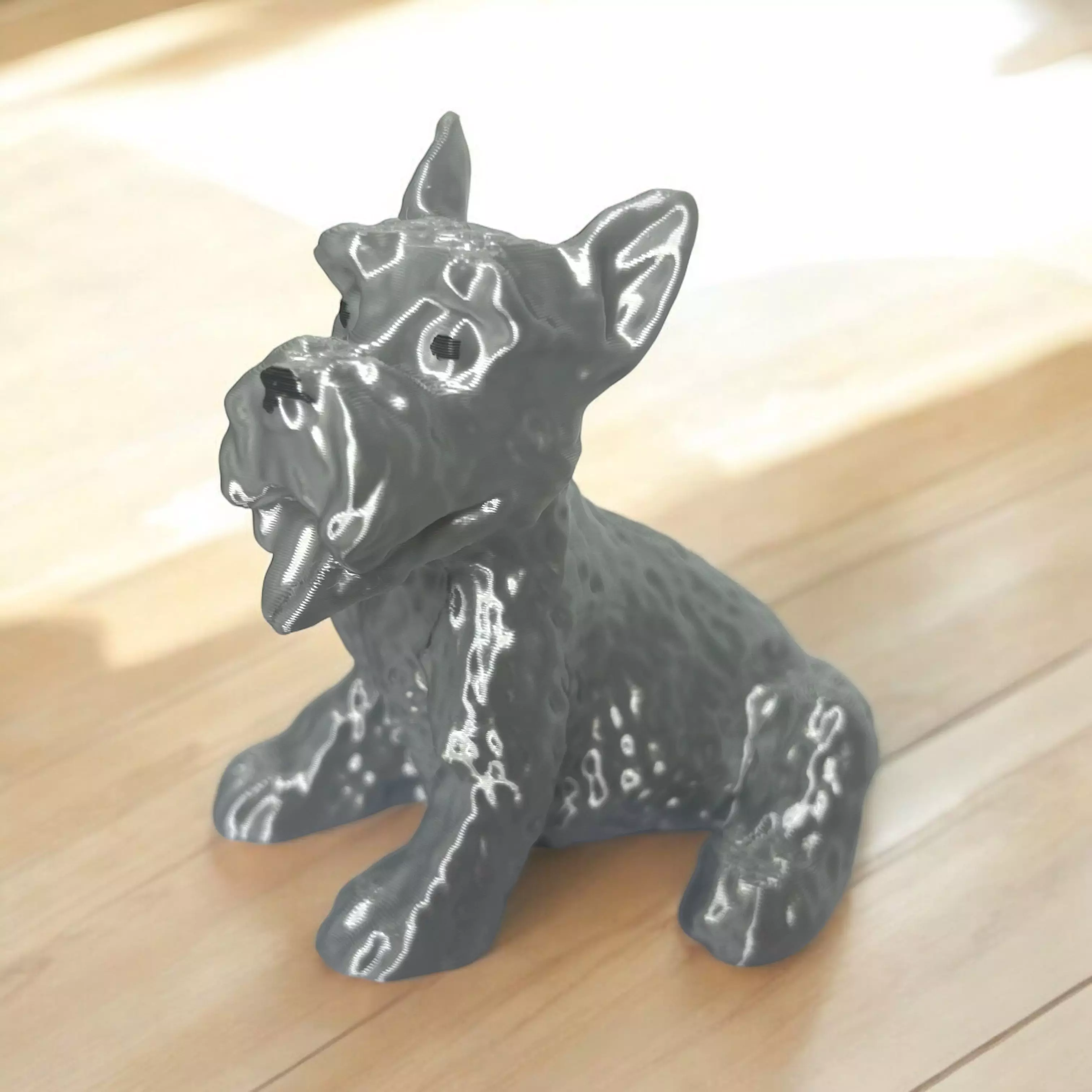 Schnauzer dog 3D print model_0