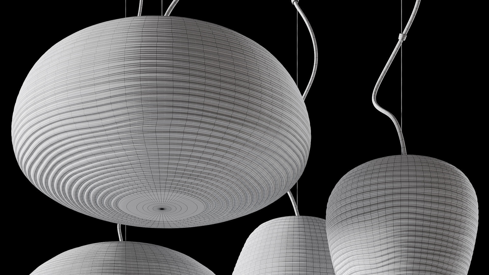 Afrali Rituals Pendant Lamp by Foscarini 3D model_12