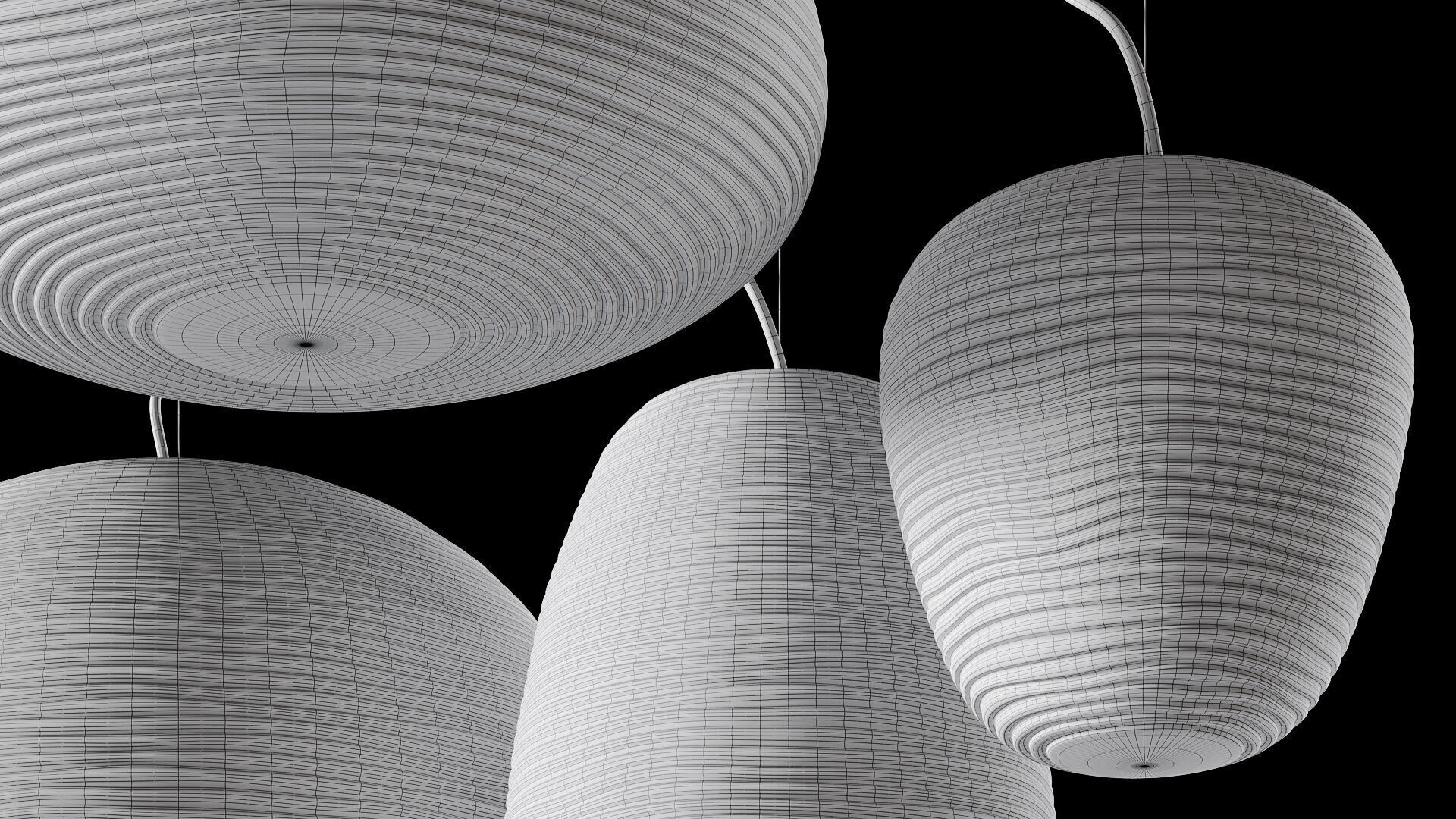 Afrali Rituals Pendant Lamp by Foscarini 3D model_6