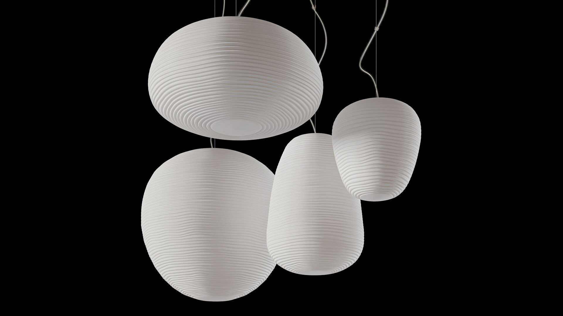 Afrali Rituals Pendant Lamp by Foscarini 3D model_1