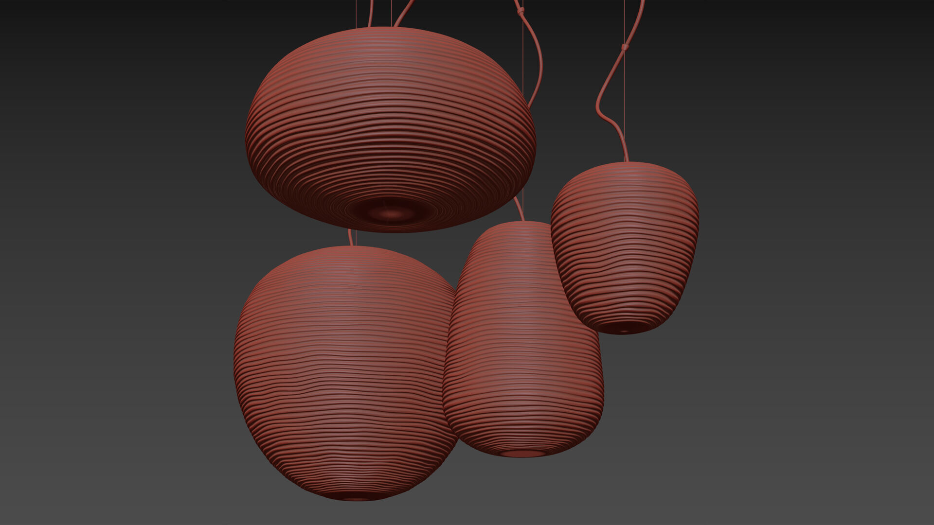 Afrali Rituals Pendant Lamp by Foscarini 3D model_13