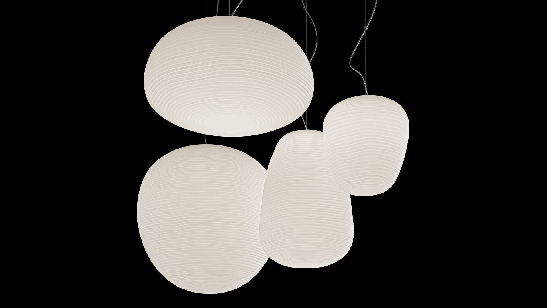 Afrali Rituals Pendant Lamp by Foscarini 3D model_2