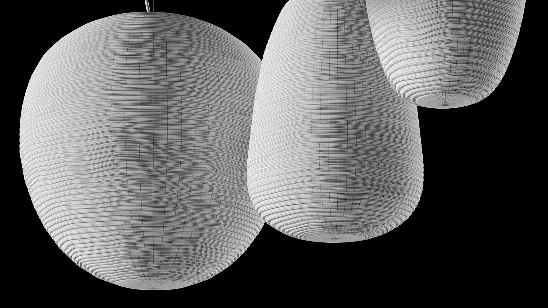 Afrali Rituals Pendant Lamp by Foscarini 3D model_9