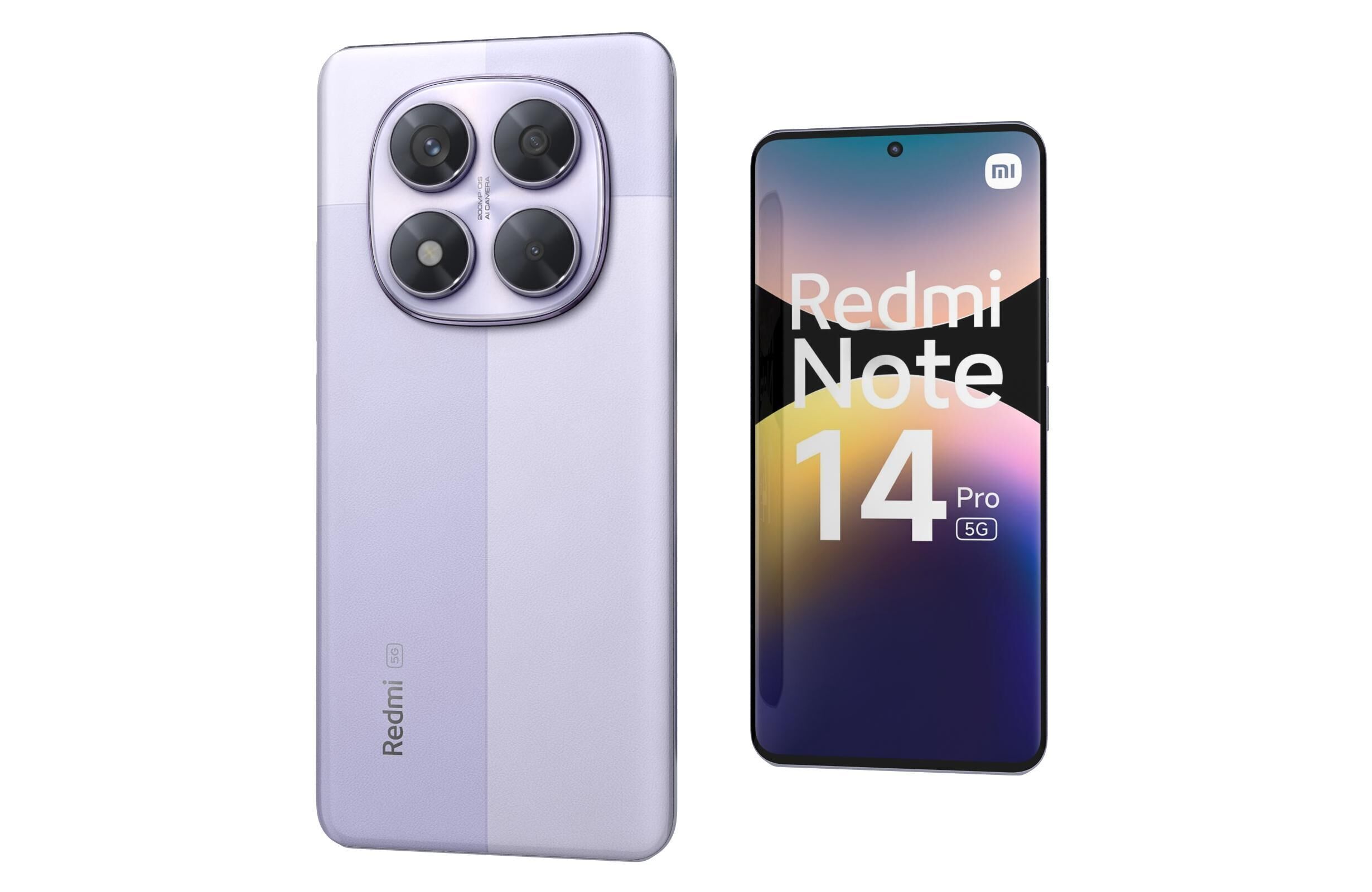 Xiaomi Redmi Note 14 Pro 5G Violet 3D model_7