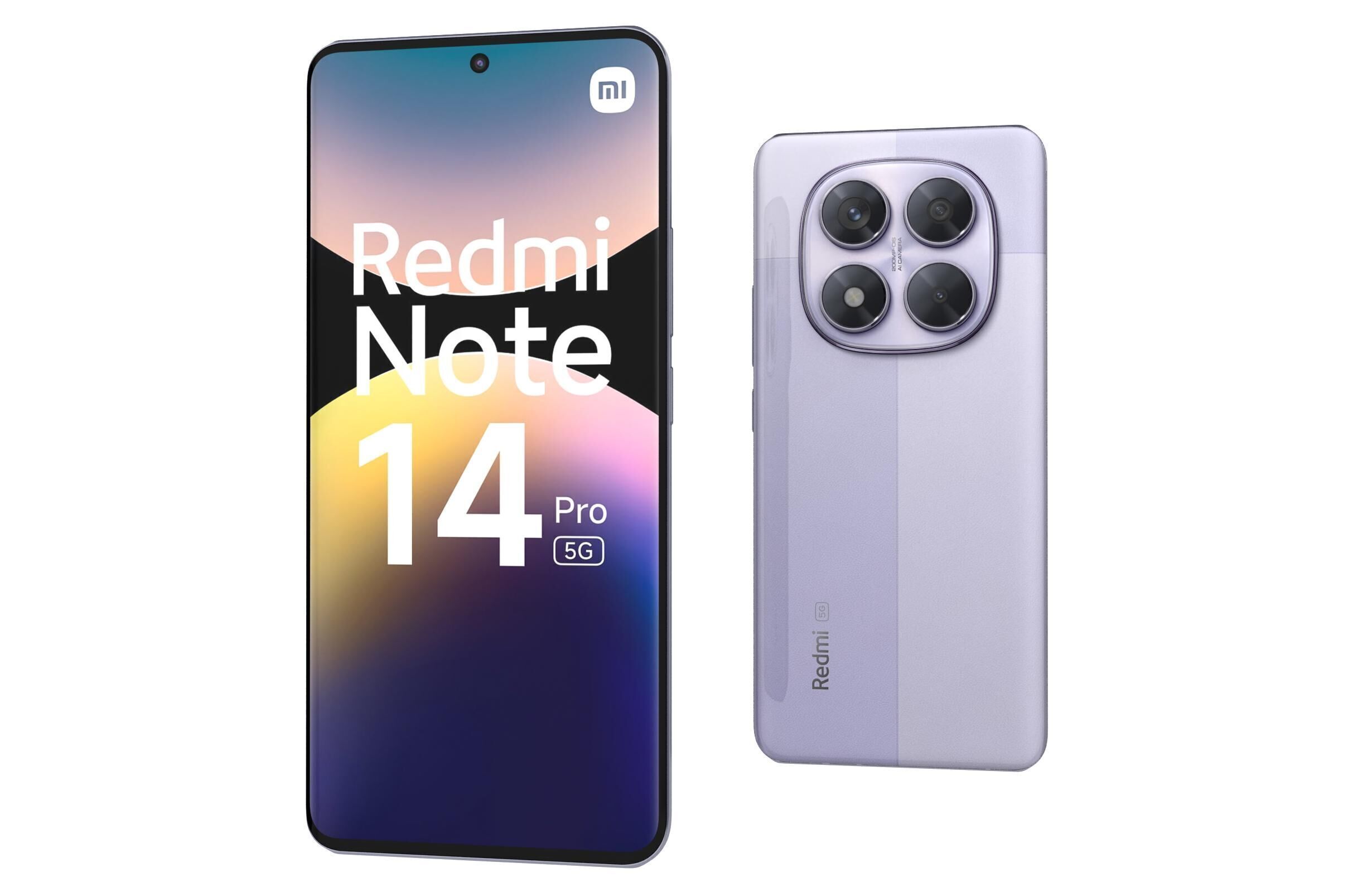 Xiaomi Redmi Note 14 Pro 5G Violet 3D model_6