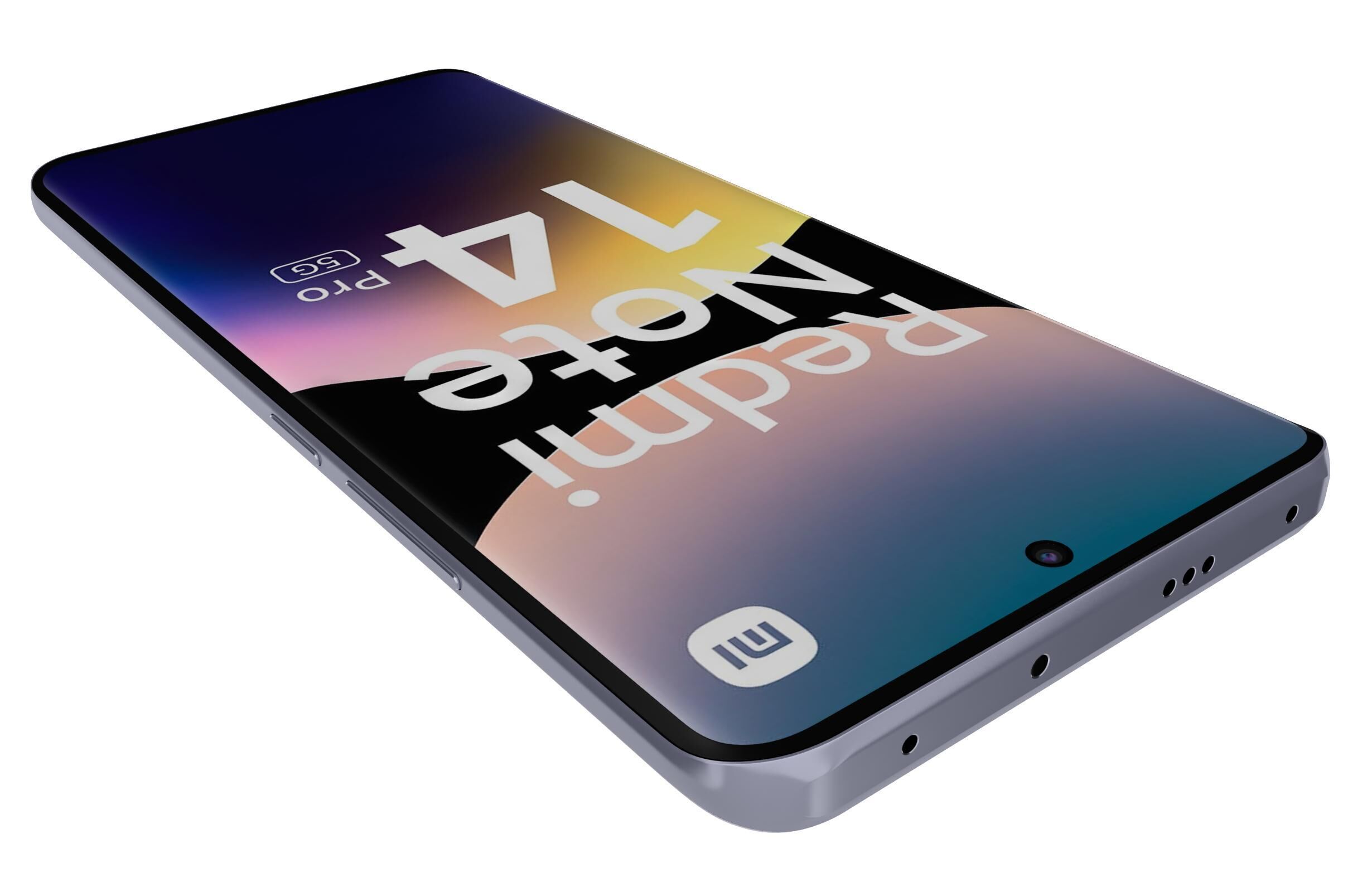 Xiaomi Redmi Note 14 Pro 5G Violet 3D model_13