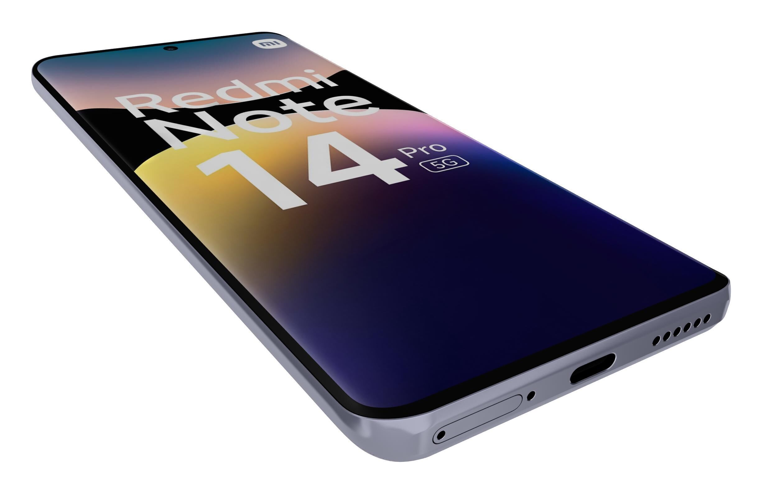 Xiaomi Redmi Note 14 Pro 5G Violet 3D model_12