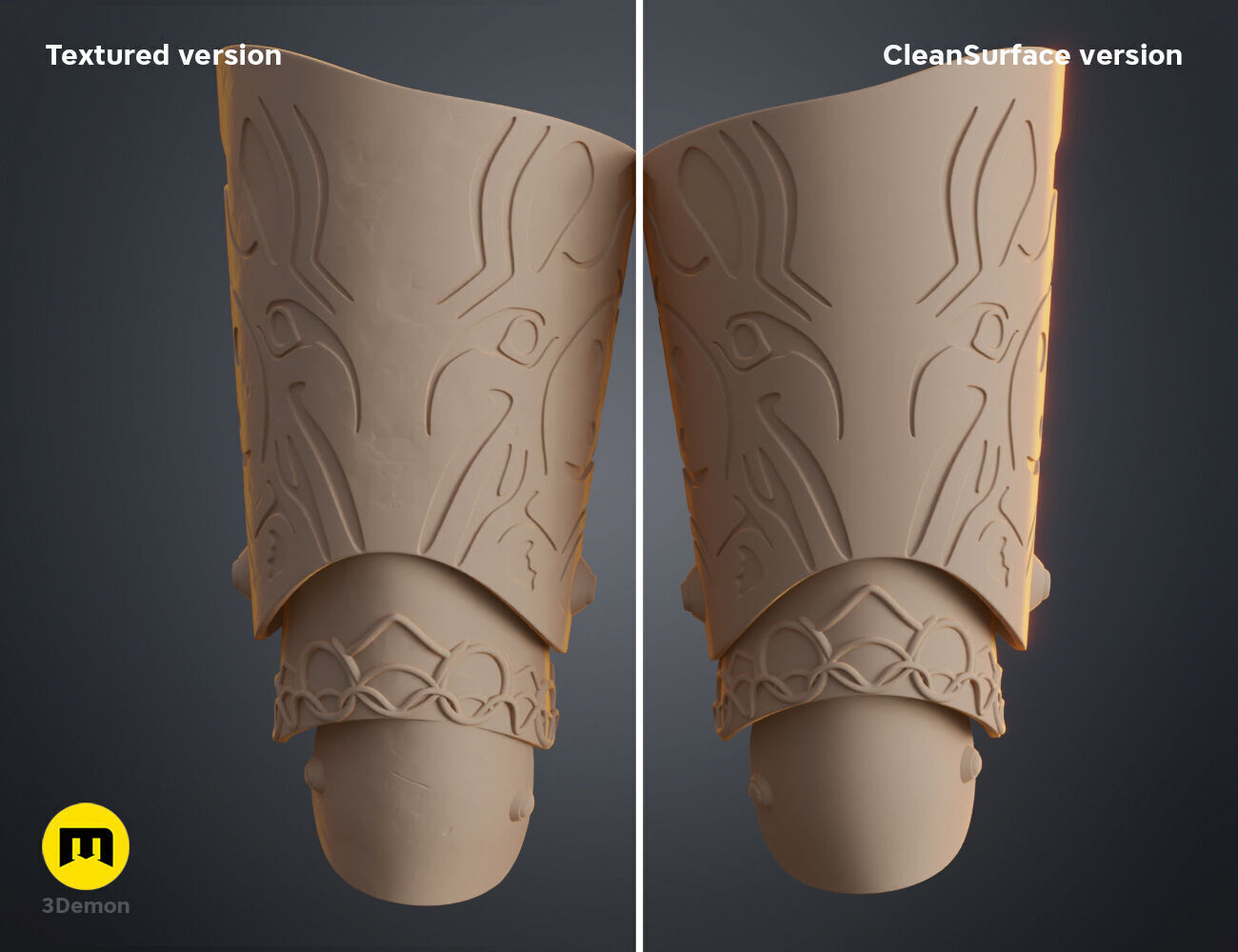 Malenia Thigh Armor from Elden Ring 3D print model_2