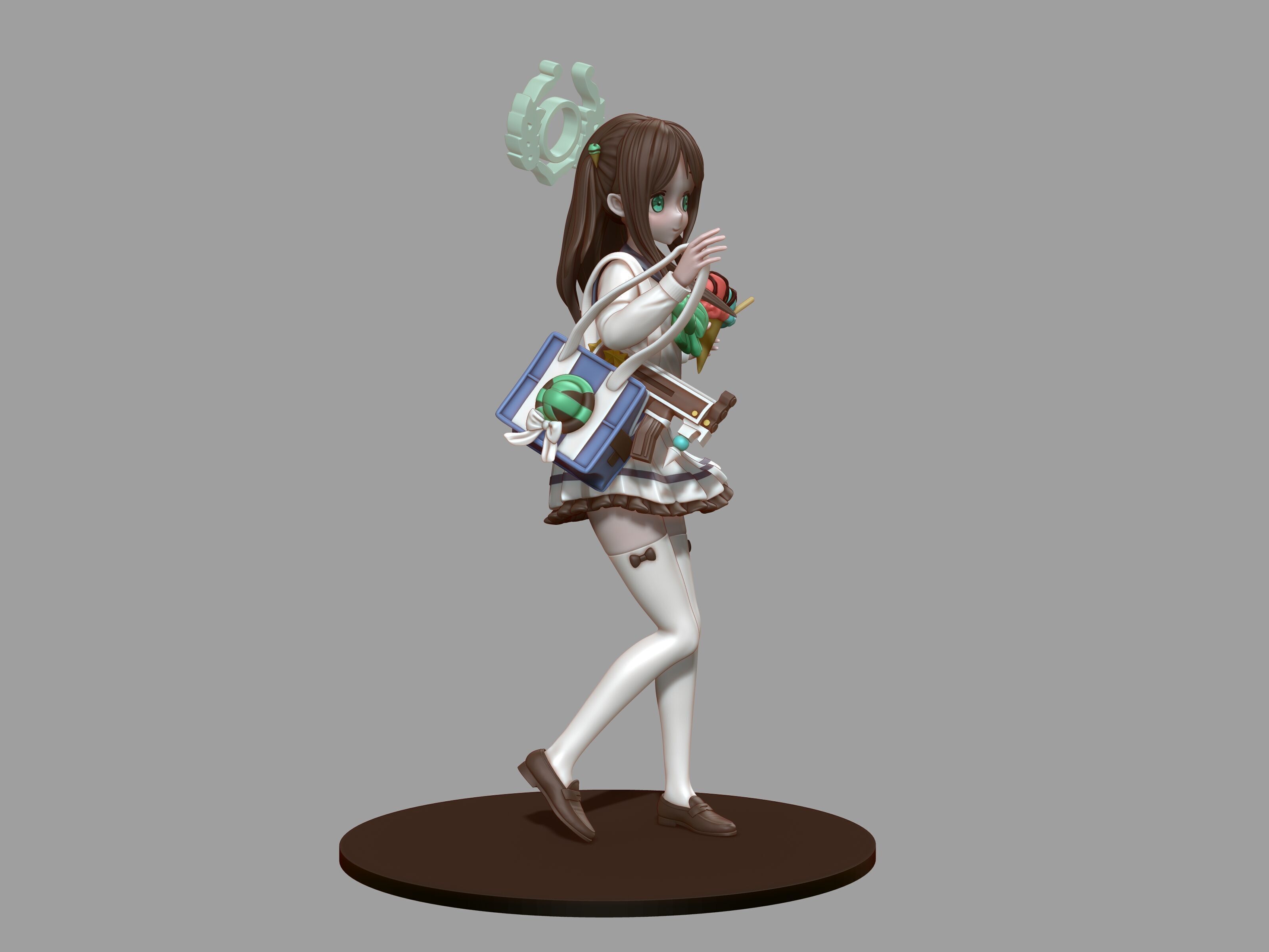 Blue archive - KurimuraAiri 3D print model 3D print model_4