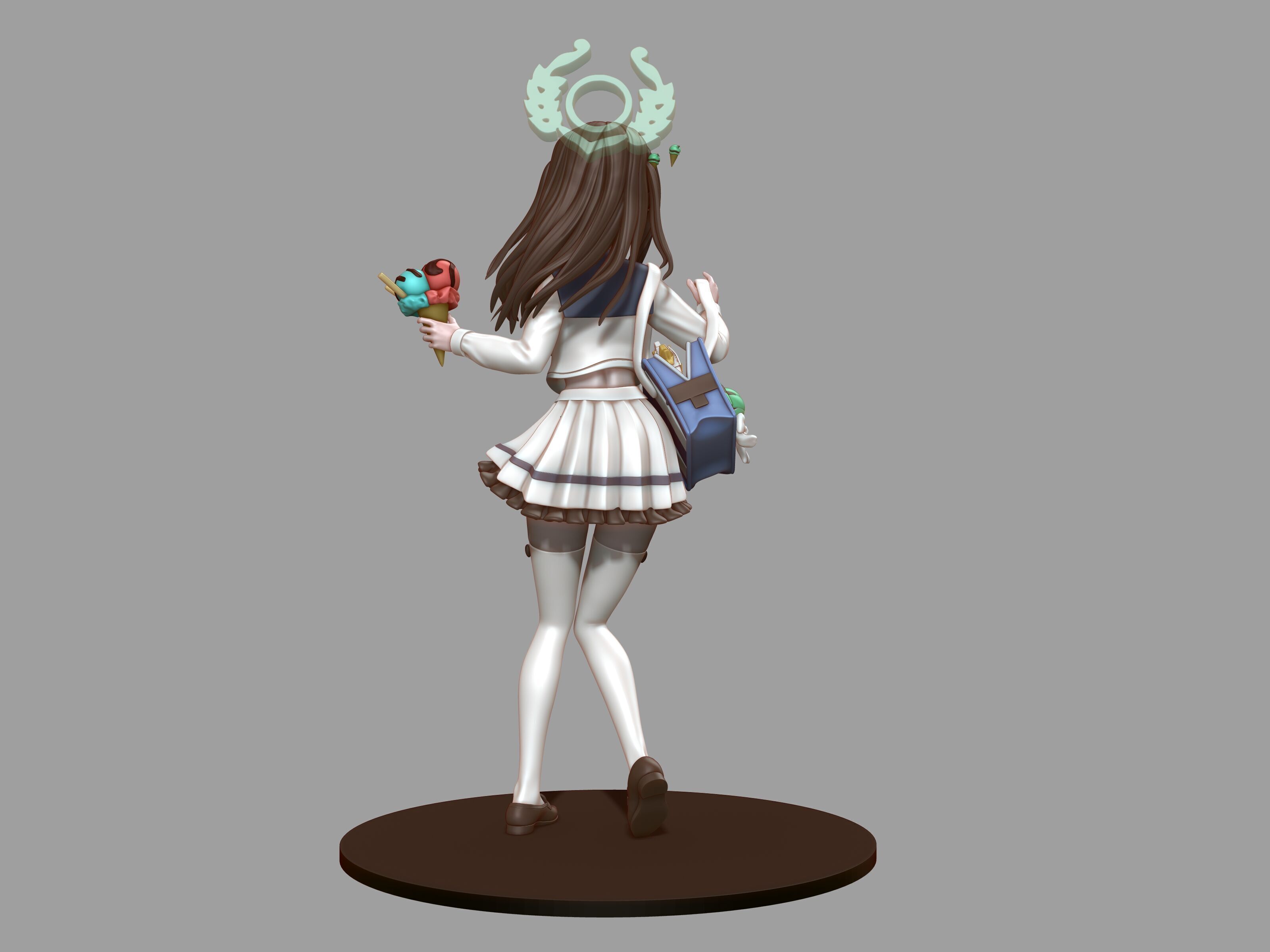 Blue archive - KurimuraAiri 3D print model 3D print model_3