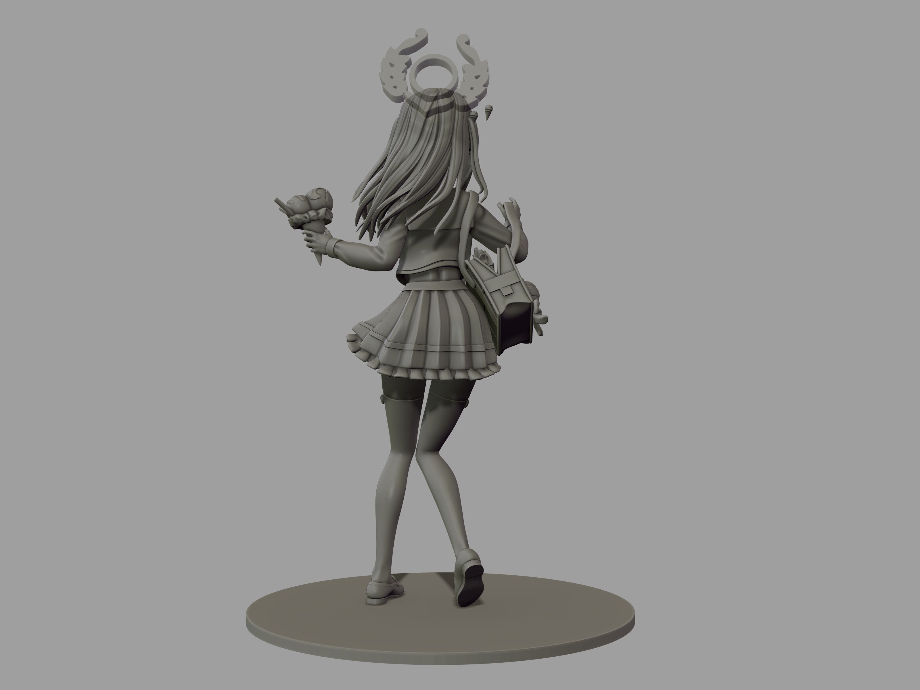 Blue archive - KurimuraAiri 3D print model 3D print model_7
