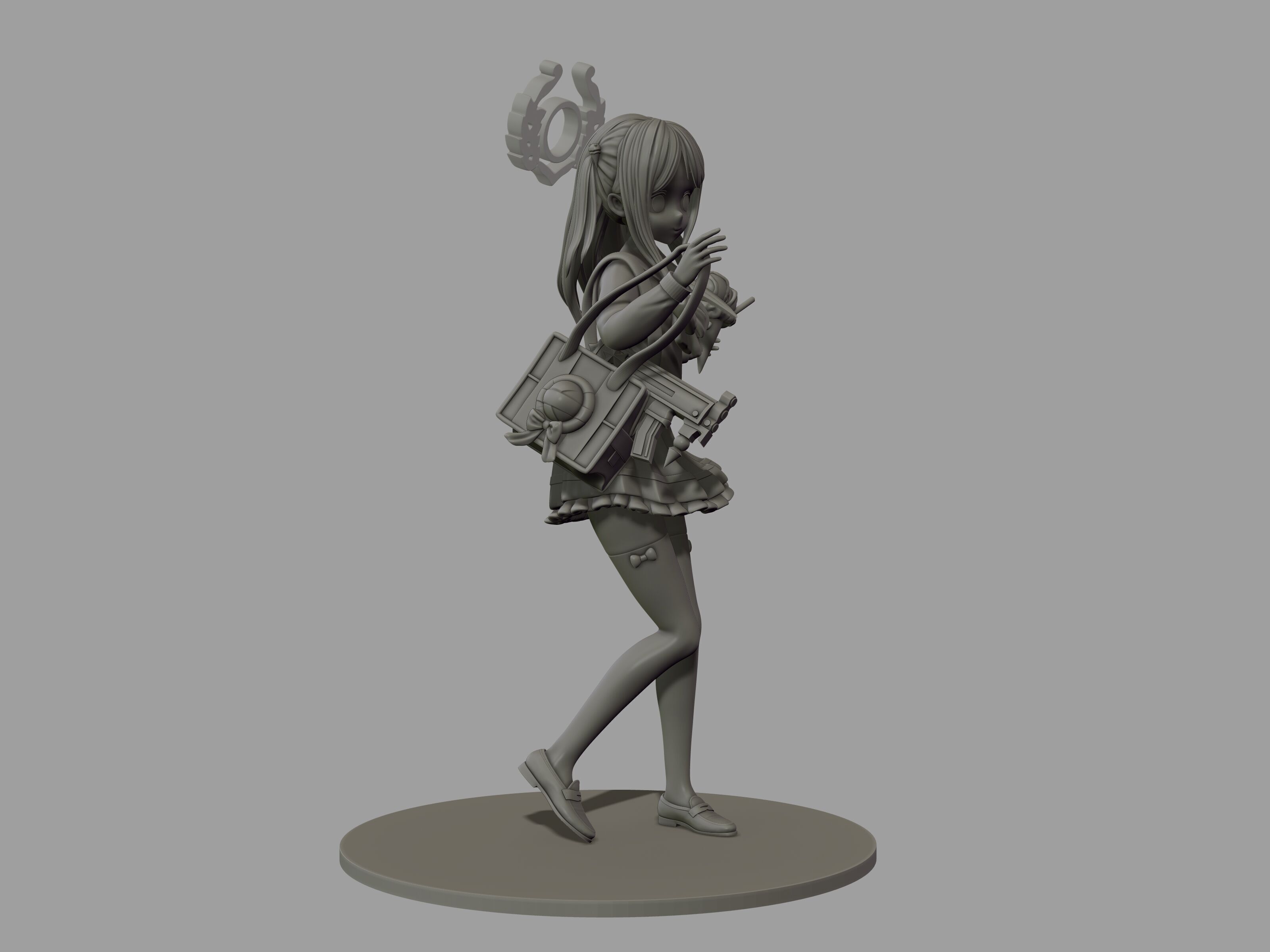 Blue archive - KurimuraAiri 3D print model 3D print model_8