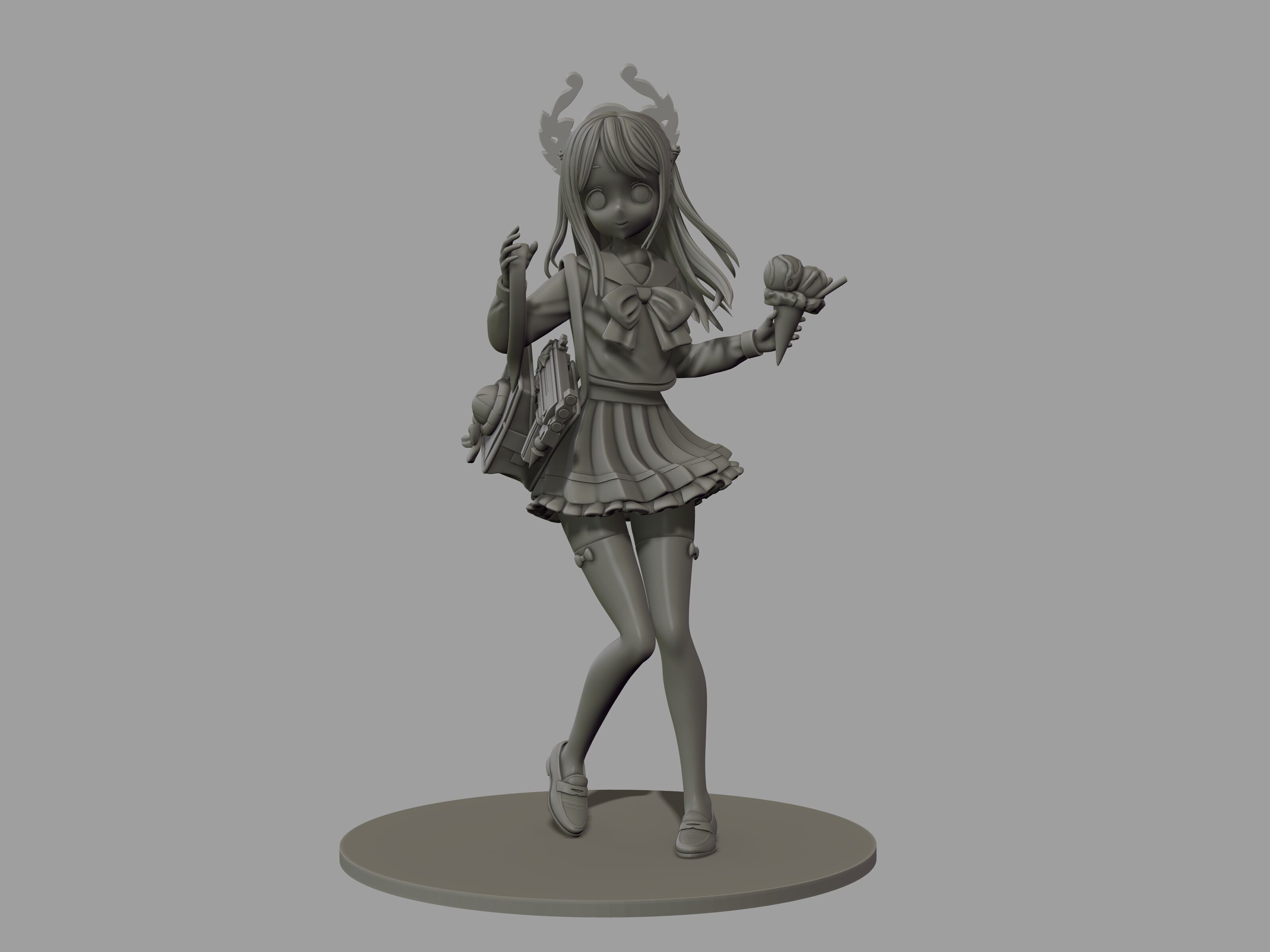 Blue archive - KurimuraAiri 3D print model 3D print model_5