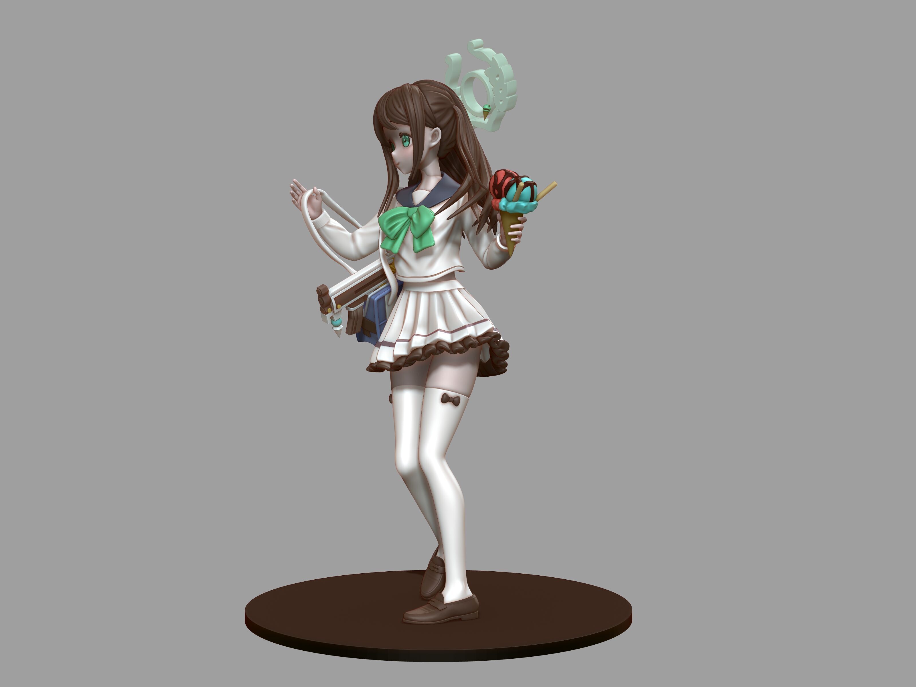 Blue archive - KurimuraAiri 3D print model 3D print model_2