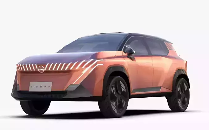 Nissan Epic New SUV Concept Low-poly 3D model