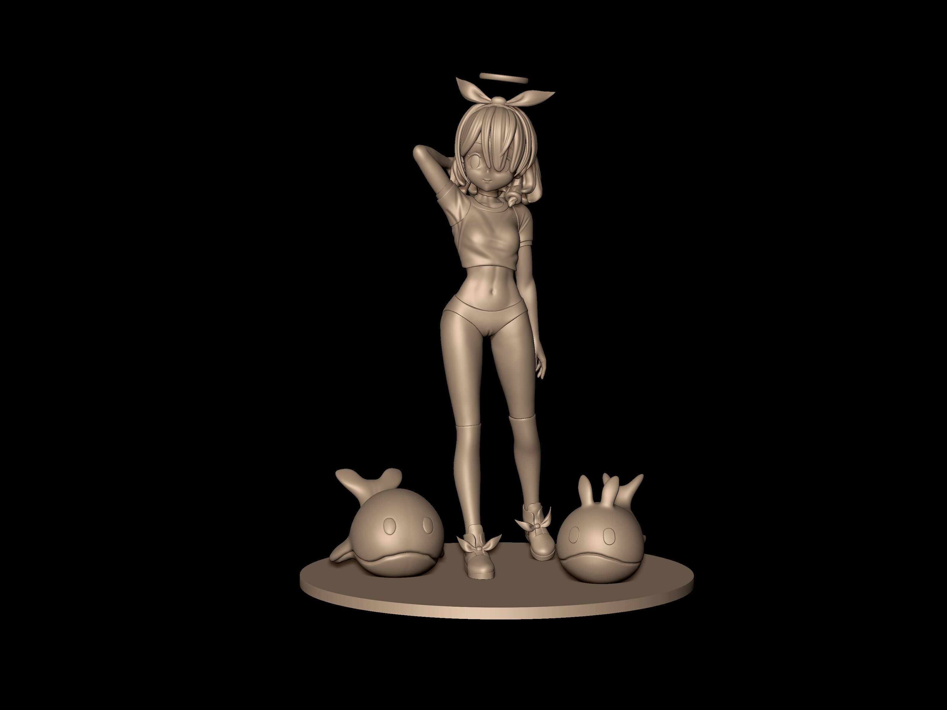 Blue archive - Bloomers Arona 3D print model 3D print model_3