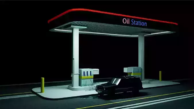 oil station