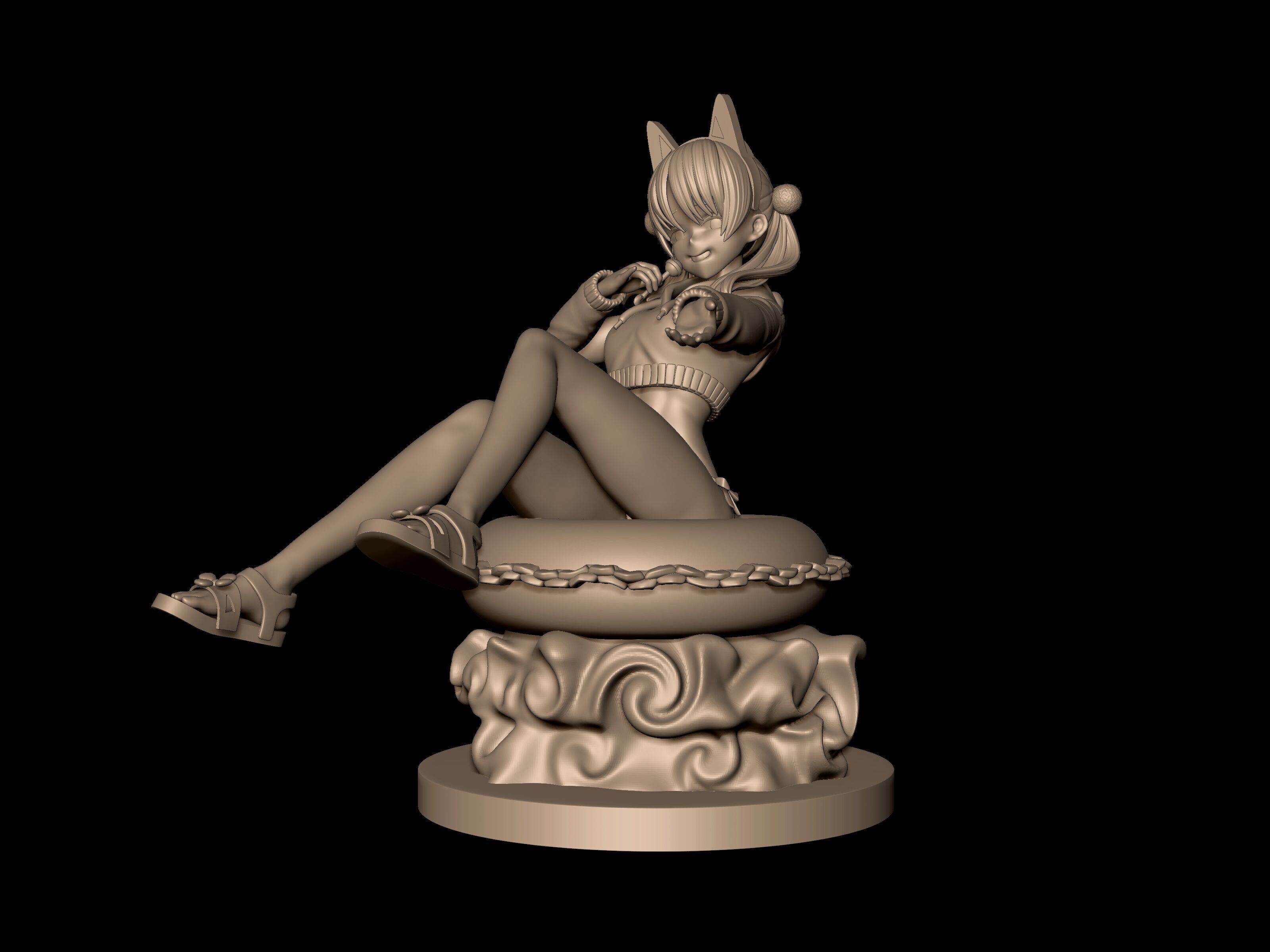Blue archive - Kazekura Moe 3D print model 3D print model_2