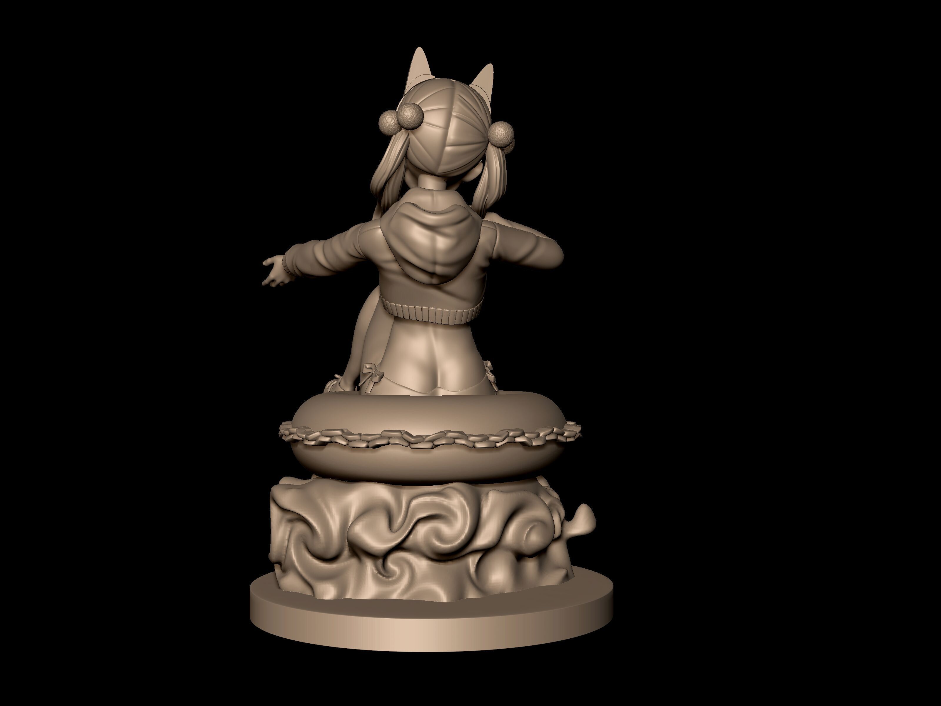 Blue archive - Kazekura Moe 3D print model 3D print model_4