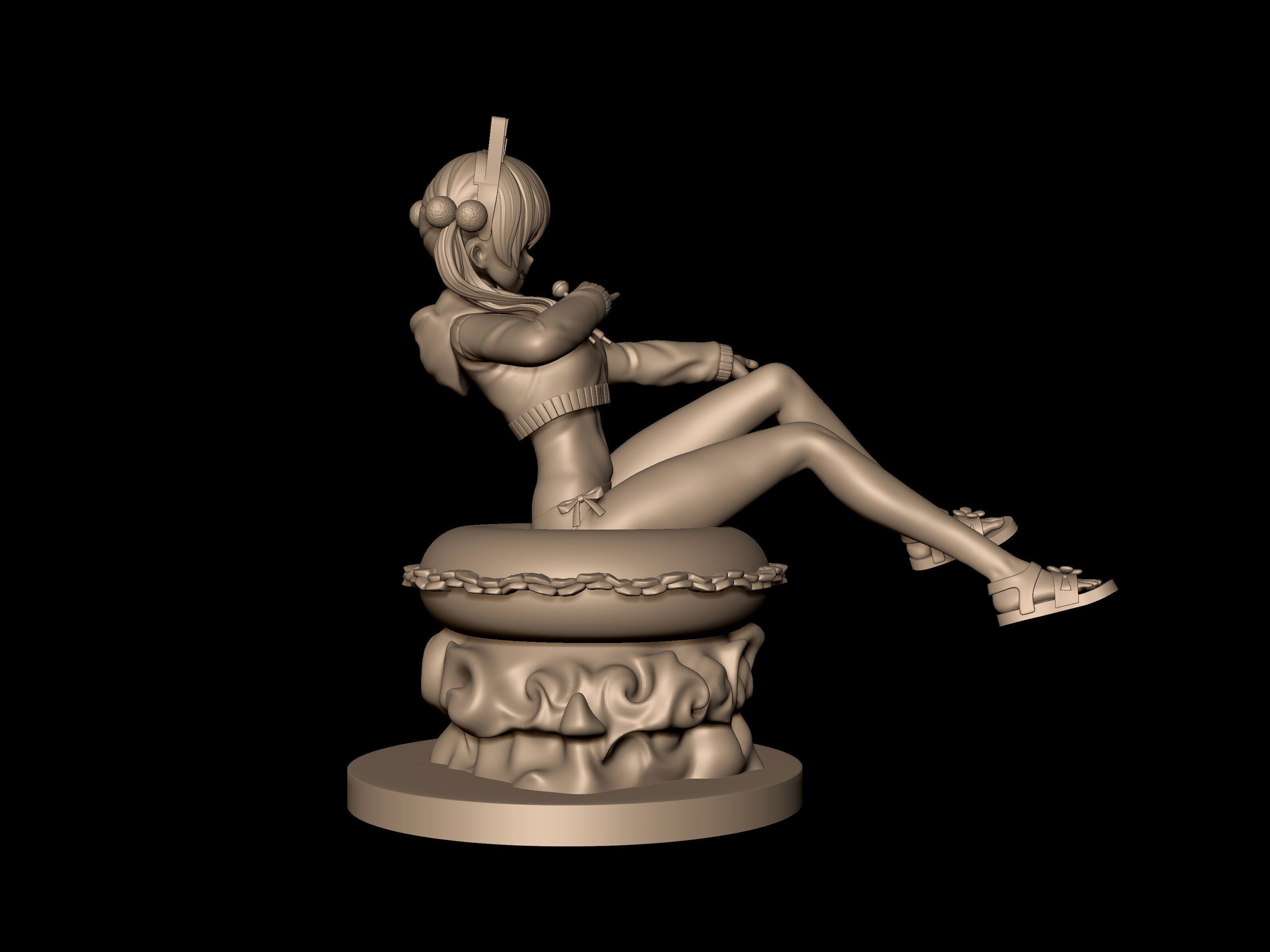 Blue archive - Kazekura Moe 3D print model 3D print model_5