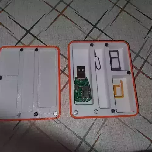 Boite avec couvercle magnetique - Magnetic lid case 3D print model