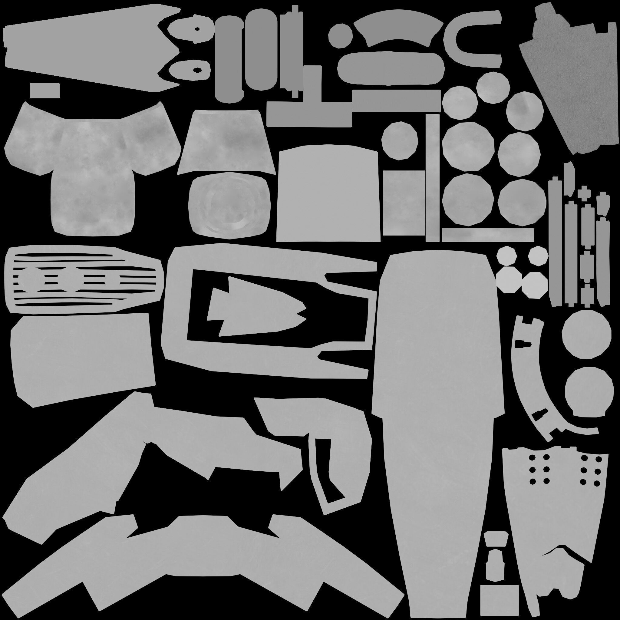 Low Poly Drone avec HD E99 Low-poly 3D model_4