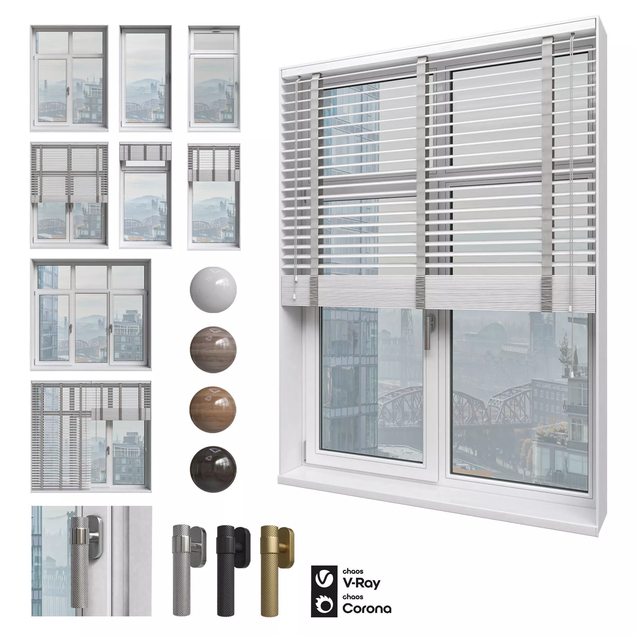 Window Collection Part 15 3D model_0