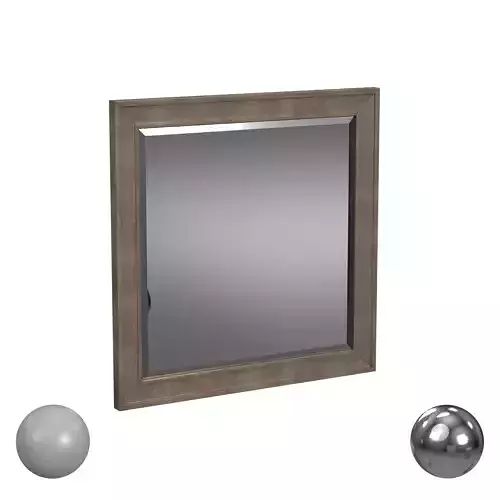 wood mirror