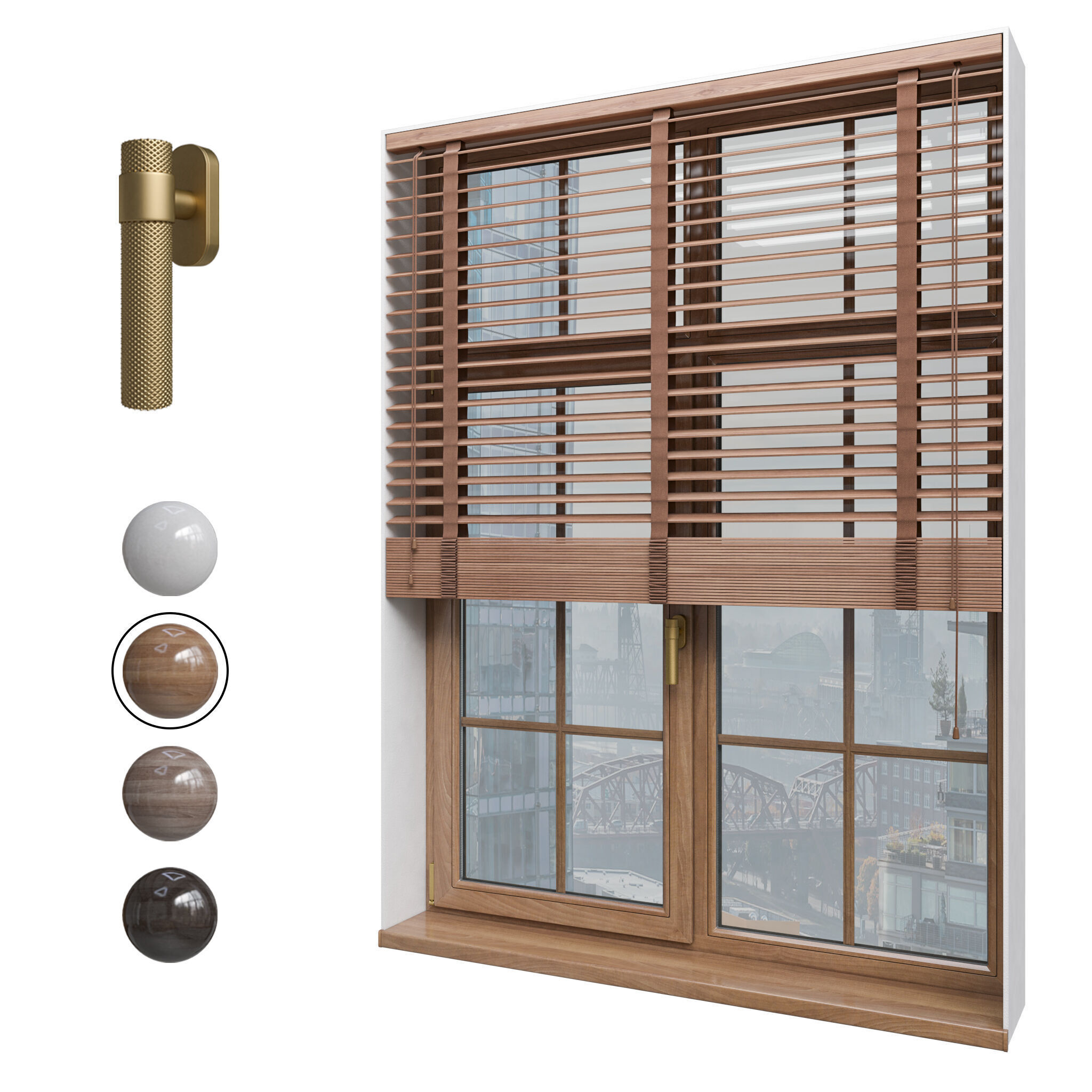 Window Collection Part 16 3D model_3