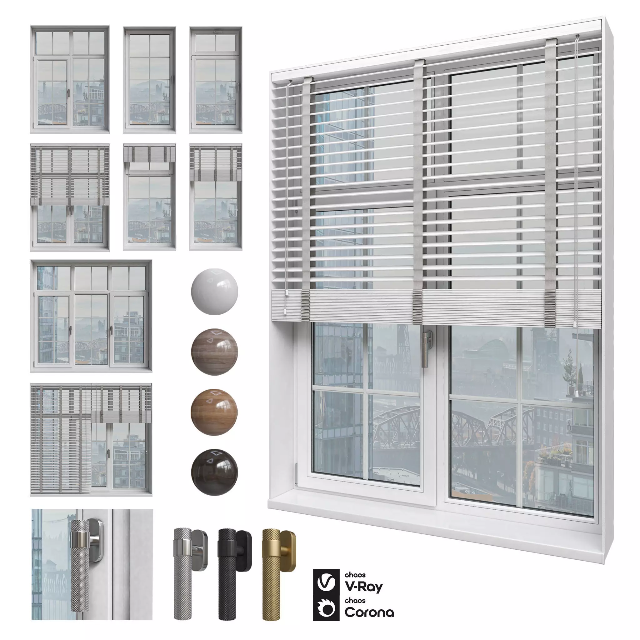 Window Collection Part 16 3D model_0