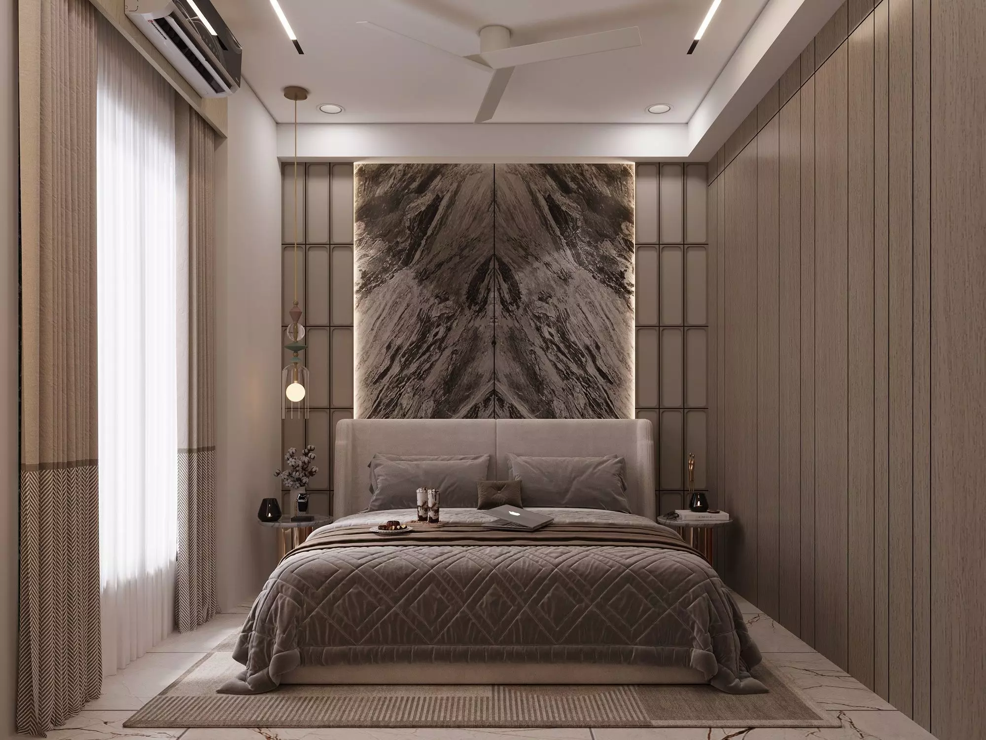 Master Bedroom Free 3D model
