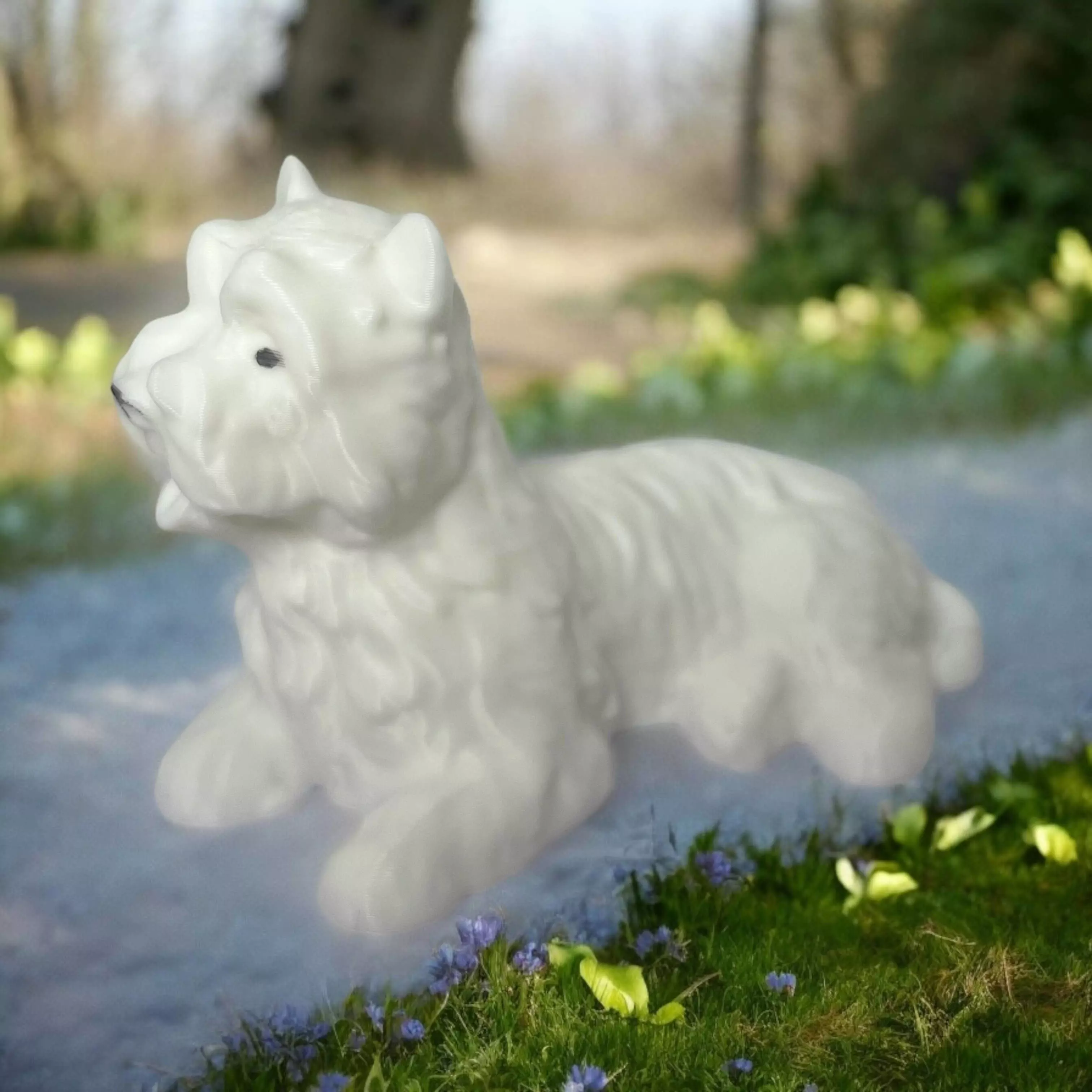 Bichon maltais 3D print model