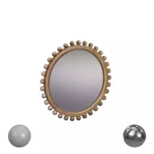 Jamie Young Brighton Mirror Wood