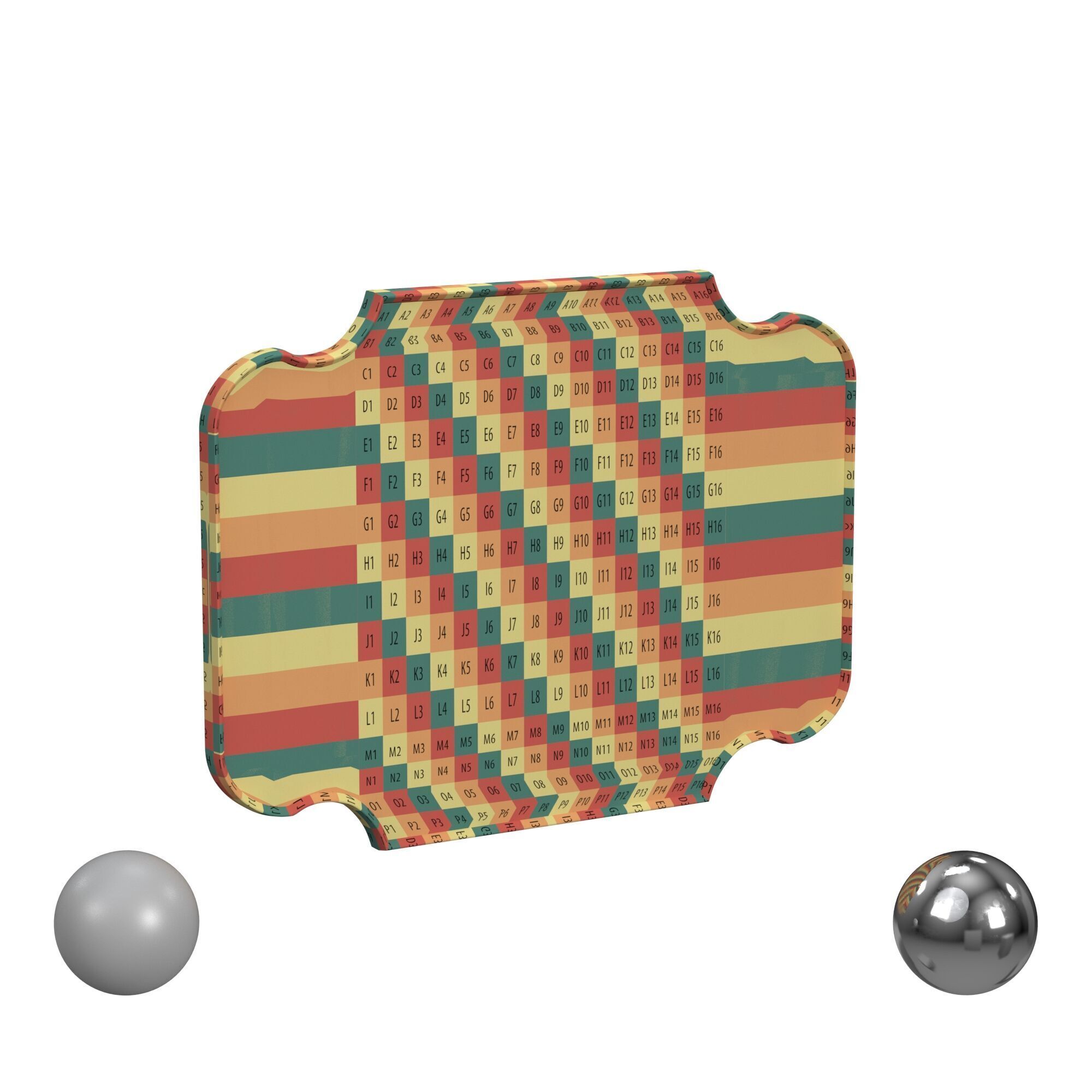 Lyenda Wall Mirror 3D model_2