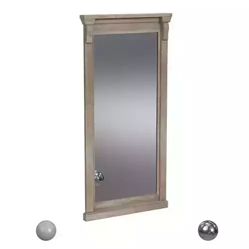 Adelaide Floor Mirror 3D model