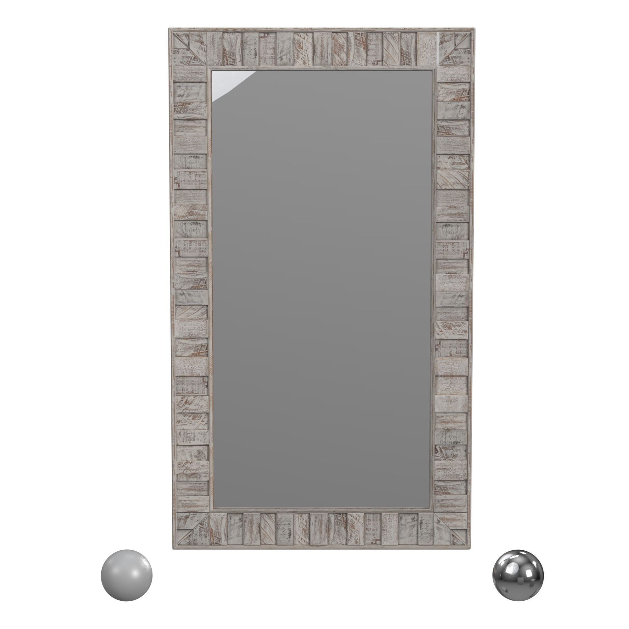 Astrid  Floor Mirror 3D model_1