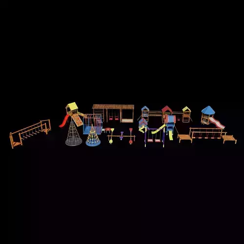 Playground Equipment 3D model
