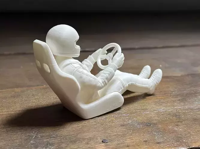 RC-Racer-Pilot plus Co-Pilot 3D print model 5