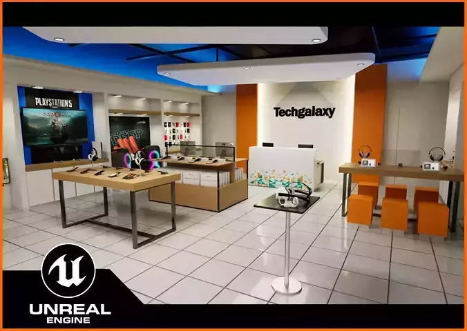 Electronic Store  Unreal Environment