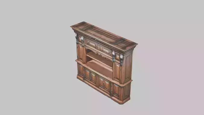 Medieval Wooden Cabinet