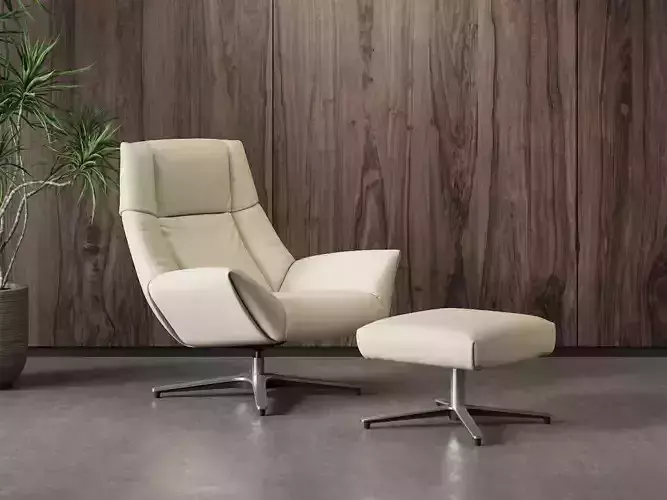 DS 149 11 Swivel Chair and DS 149 05 Footstool