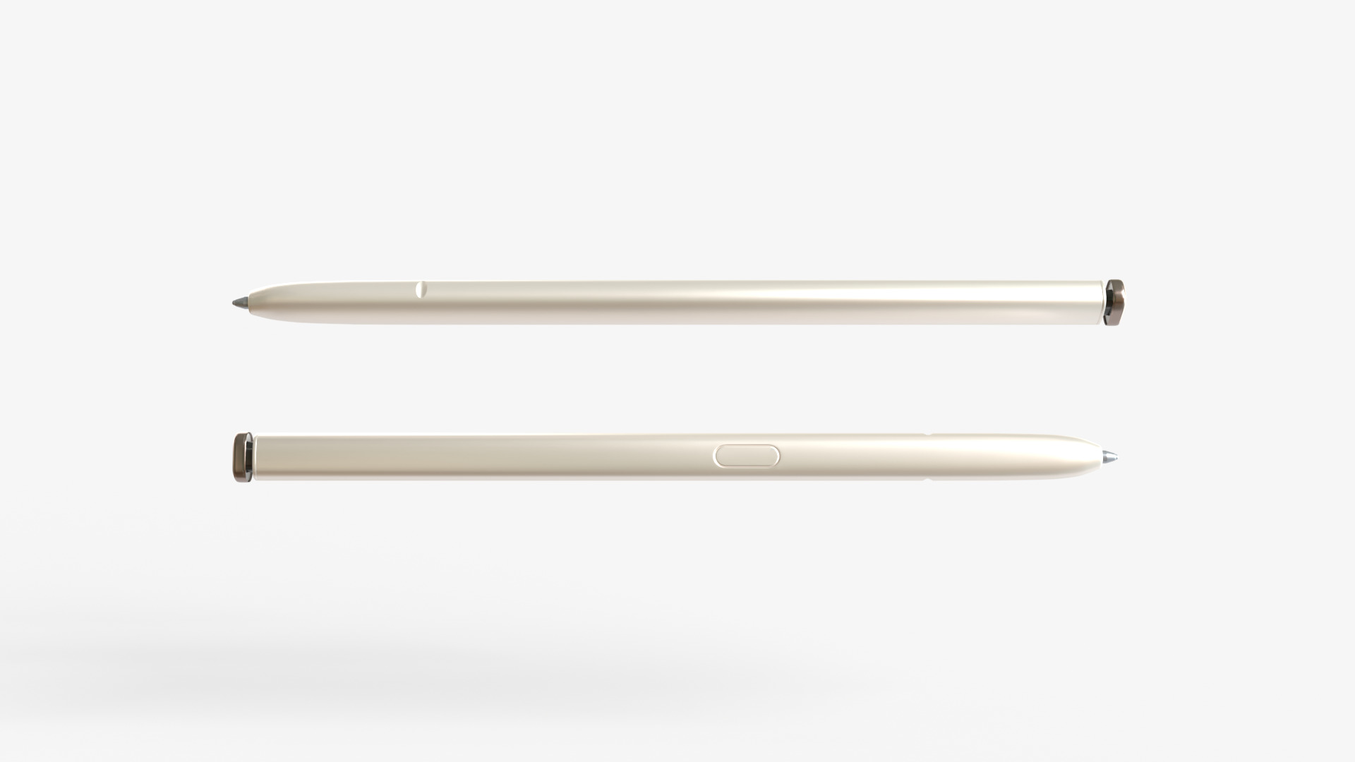 Titanium Black Samsung Galaxy S25 Ultra with pen 3D model_10