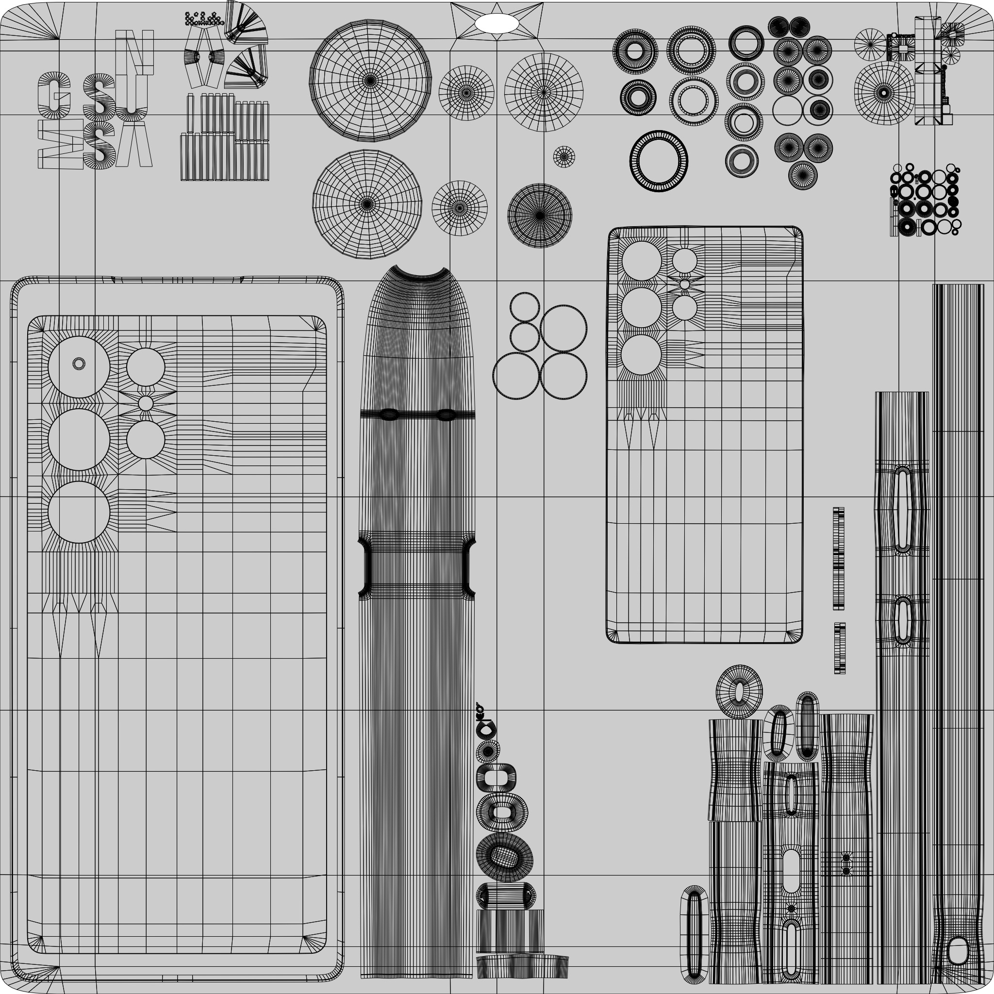 Titanium Black Samsung Galaxy S25 Ultra with pen 3D model_12