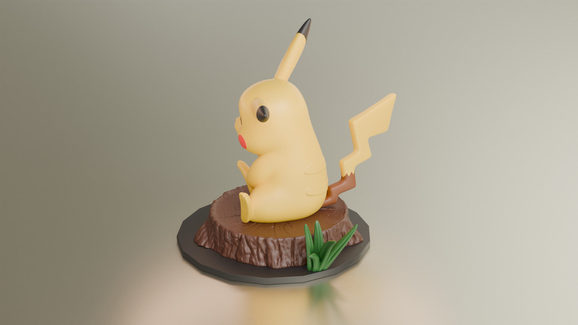 Pikachu Pokemon 3d Printable  3D print model_4