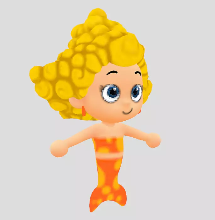 cartoon character Free 3D model