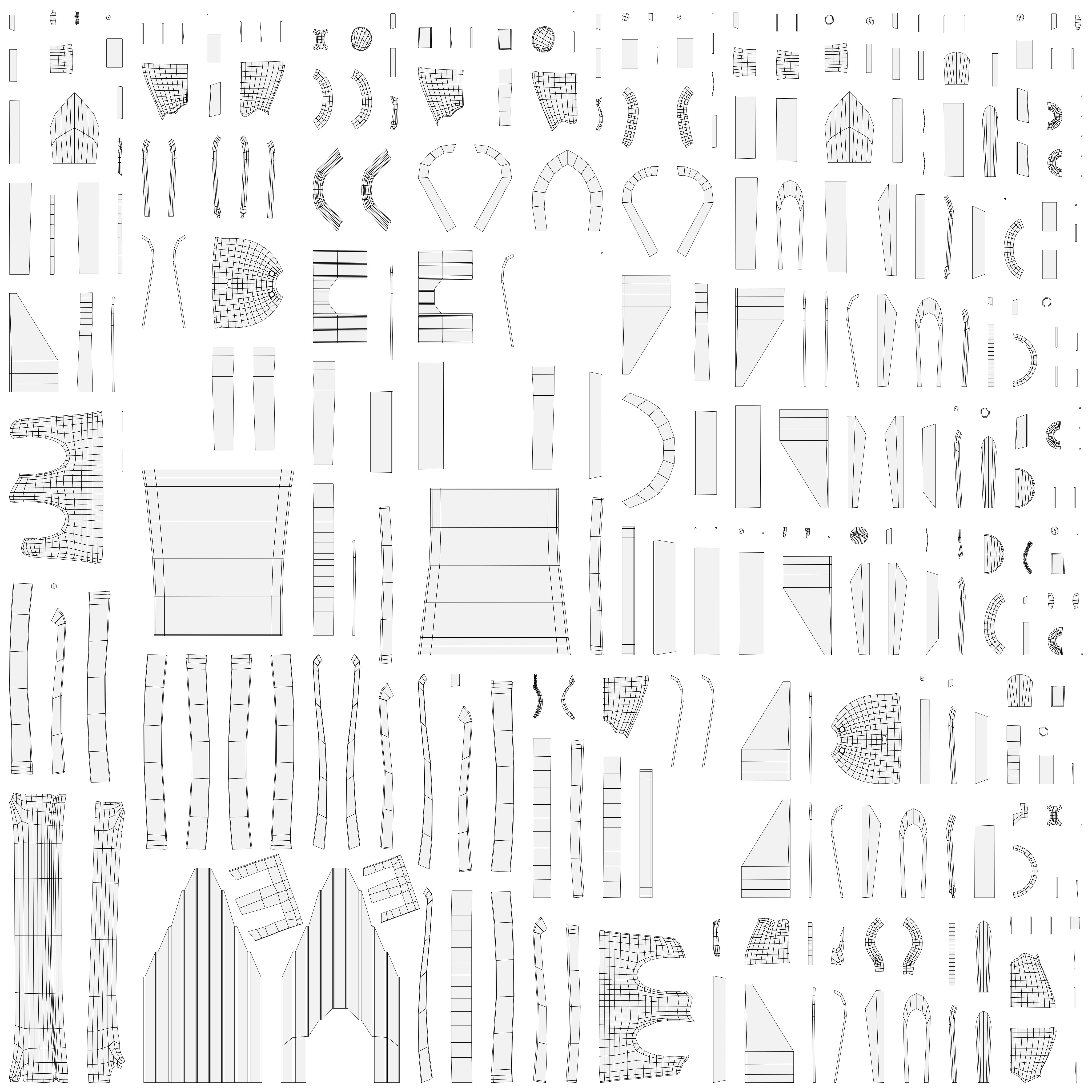 Mossy Witch Shack - Stylized Game Asset Low-poly 3D model_7