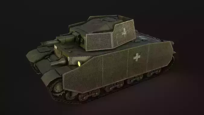Turan II tank - PBR reworked