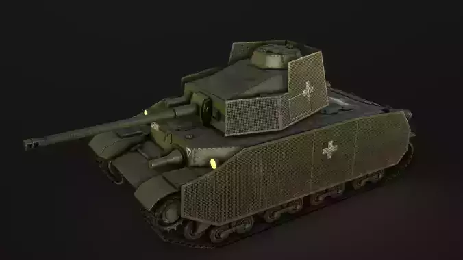 Turan III tank - PBR reworked