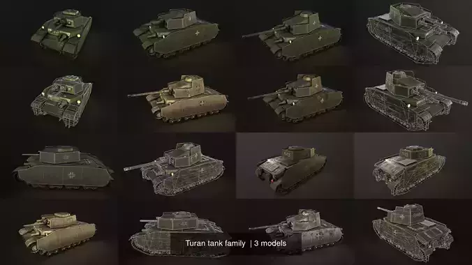 Turan tank family 